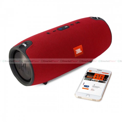 Speaker Bluetooth 2.1 เสียงดีเยี่ยม เบสหนัก พลังเสียงแบบสเตอรีโอ (Red)